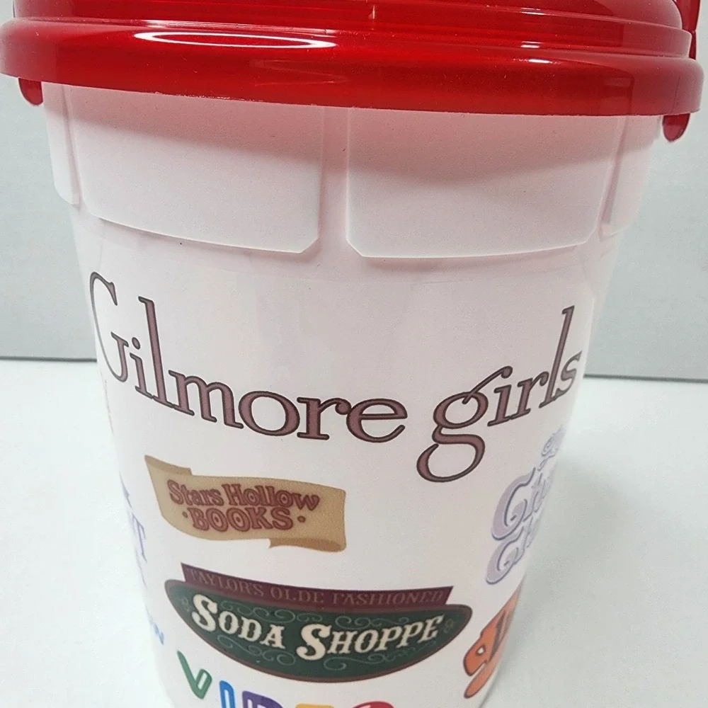 Gilmore Girls 25th anniversary Popcorn Bucket from Holiday Event in LA